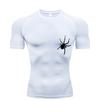 Summer Short Sleeve T-Shirt Running Shirt Men's Compression Sportswear Breathable Bodybuilding Top Workout Fitness Clothing