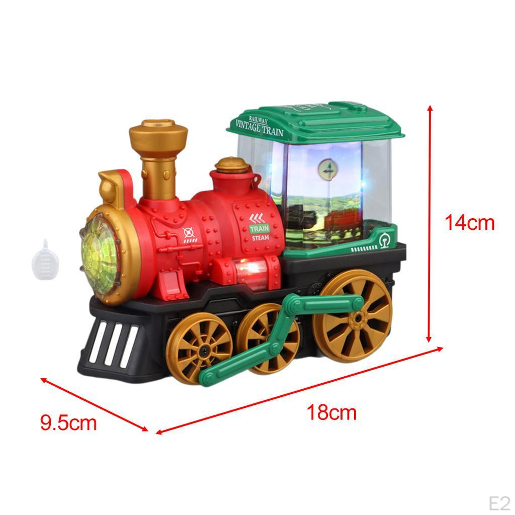 Electric Train Set with Interactive Features