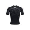 Under Armour All Over Print Crew Neck Pullover Short Sleeve T-Shirt Men Tops Black 1383321-001