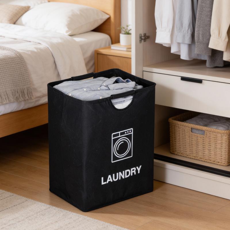 Foldable Storage Bag–Holds 65 Bottles,Durable Polyester–Waste Organizer for Kitchen,Home&Office – Laundry & Dirty Clothes Basket