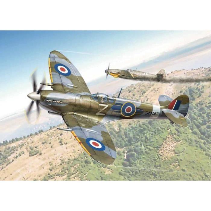 Italeri - maquette avion spitfire mk. ix italeri 2804 1/48ème maquette char promo - ref : 12985