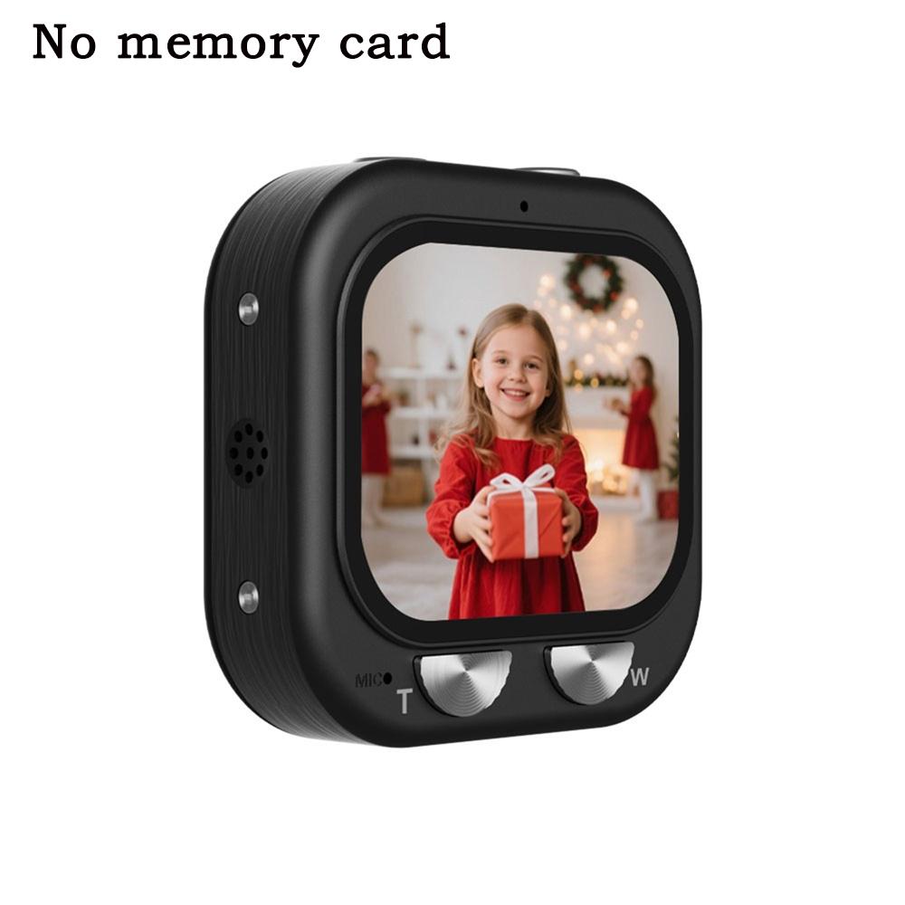 

Mini Digital Camera 2.01 Screen 100W HD Pixel LED Fill Light 16X Digital Zoom Children Camera Kids Student Birthday Gifts