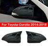 Für Toyota Corolla 2014 2015 2016 2017 2018 Auto Rückspiegel Seitenspiegel Abdeckung Flügelkappe Außenaufkleber Tür Rückansicht Fallverkleidung