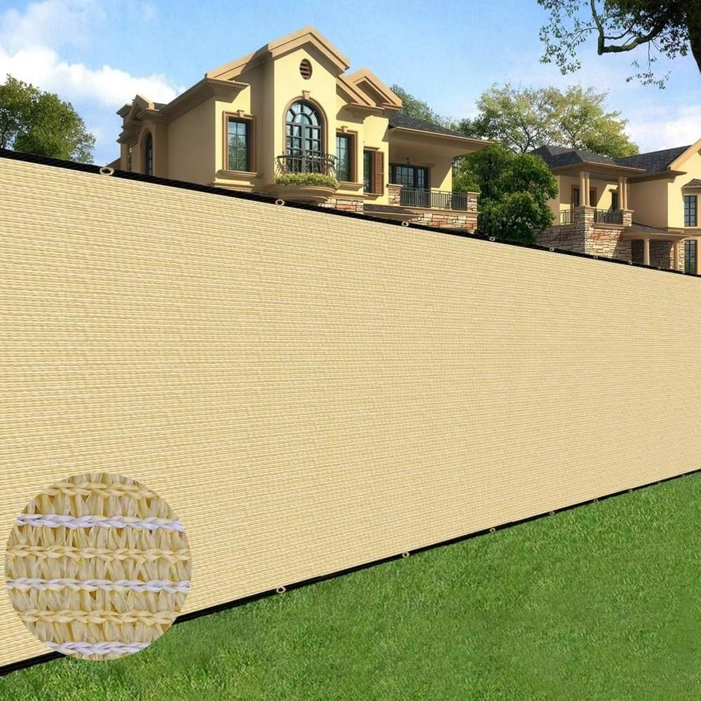Sun Protection Balcony Fence Privacy Shade Screen Dust-proof Windscreen Mesh Cover Car Shed Awning