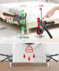 GHDVOP Jack Stand Mini Hand Hand Lifting Trailer Maximum Load Capacity Heavy Lifting Tool for Washing Floor S45C Structural Easy Height Furniture