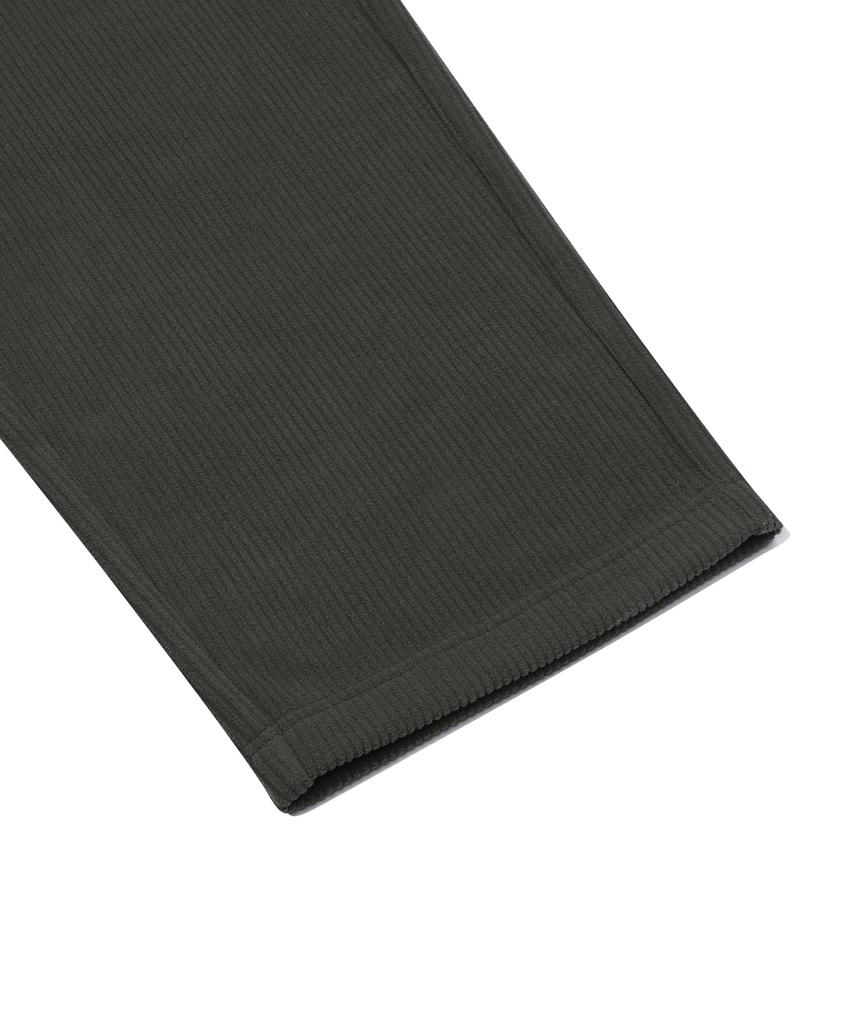 BEENTRILL Corduroy Fleece Sweatpants (Charcoal)