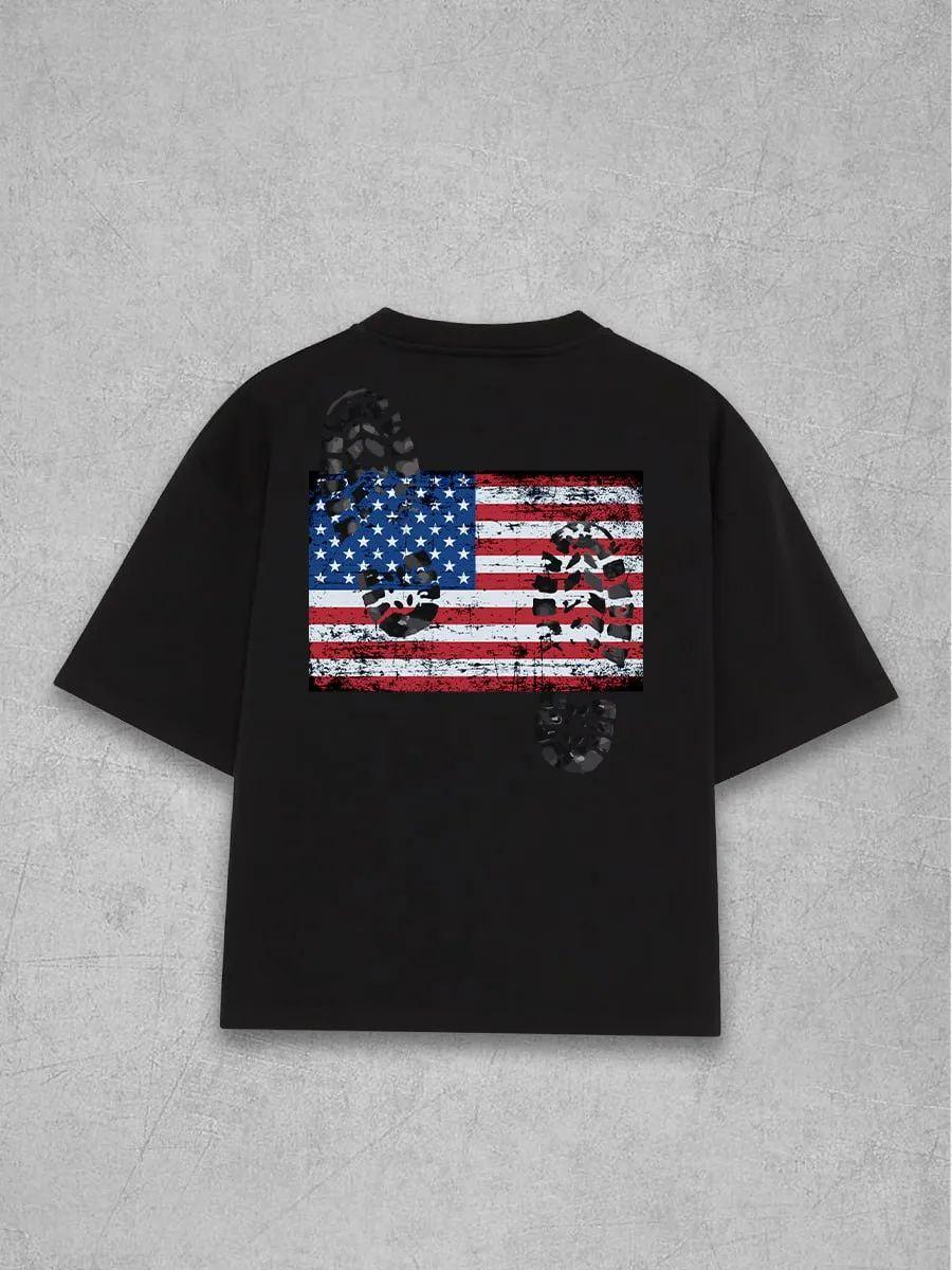 

Футболка с принтом Y2K USA 2XL