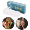 100Pcs/Box Saxophone Clean Care Sheet Anti-Sticky Woodwind Instrument Cleaning Care Paper Versatile for Saxophone Flute Clarinet