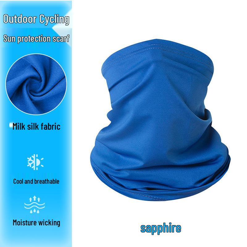 Slim Camouflage Neck Gaiter & Face Mask: Unisex, Dustproof, Breathable Ice Silk