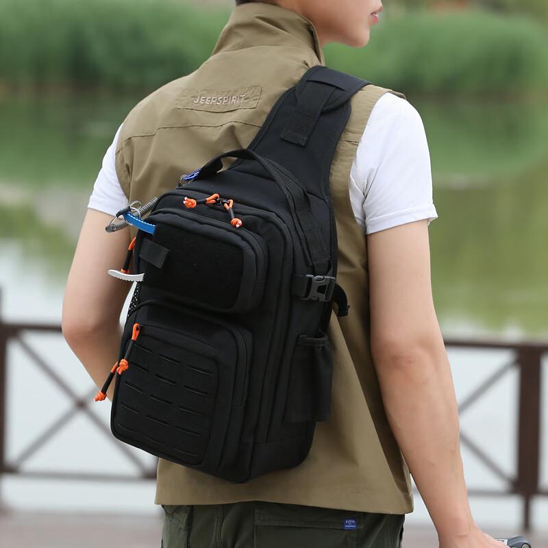 Portable Fishing Lure Crossbody Chest Bag