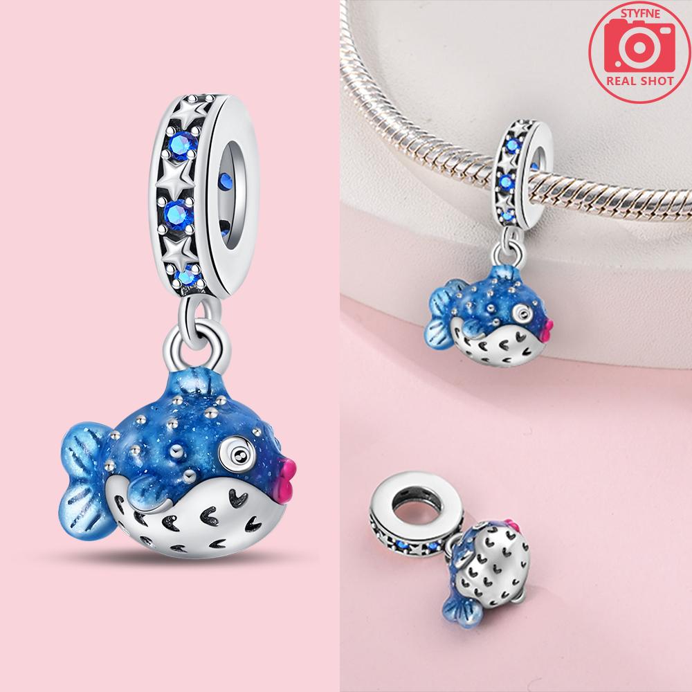 Broken Bird Egg Dragon Eggs In Blue Ice Beads Charms Fit Bracelet Diy Friend Gift Children'S Day Diy Necklace Women