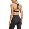 Adidas Powerreact 3-Stripes Comfortable Breathable Casual Sports Bra Women Underwear Black White JH1420