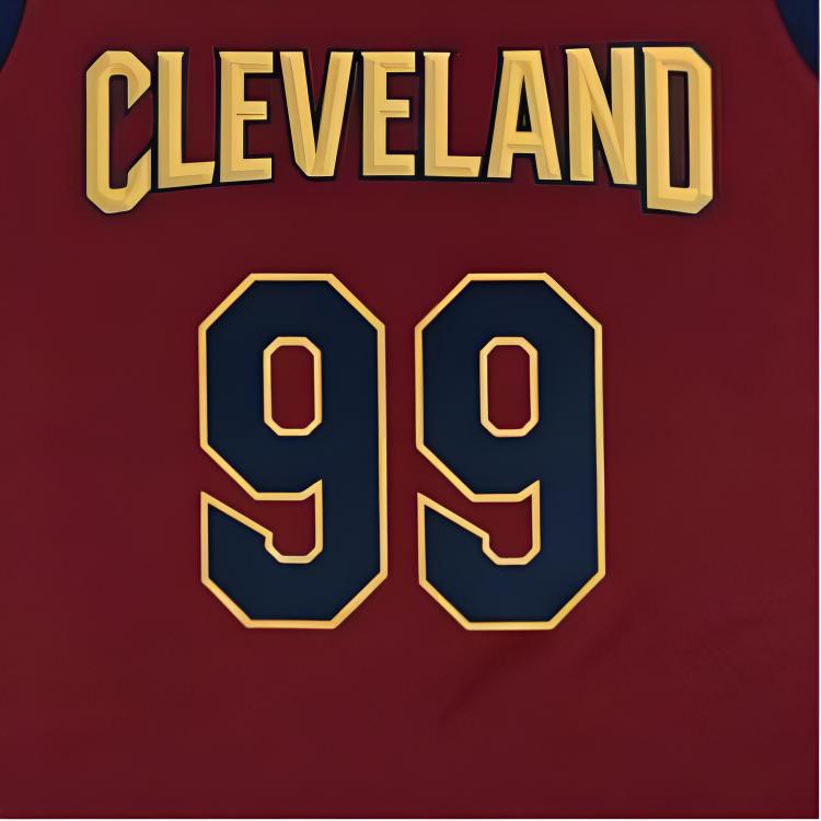 Nike X NBA Swingman Fan Edition Jay Crowder Cleveland Cavaliers Pullover Comfortable Fitting Basketball Jersey Unisex Jersey Maroon 864467-688