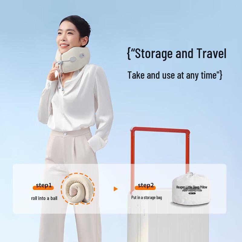 REBOR R5 Wireless Heated Neck Massager U-Pillow