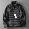 Autumn and winter white duck down stand-neck down jacket, separate, fill down, slim and thin sports style yoga jacket, down jacket