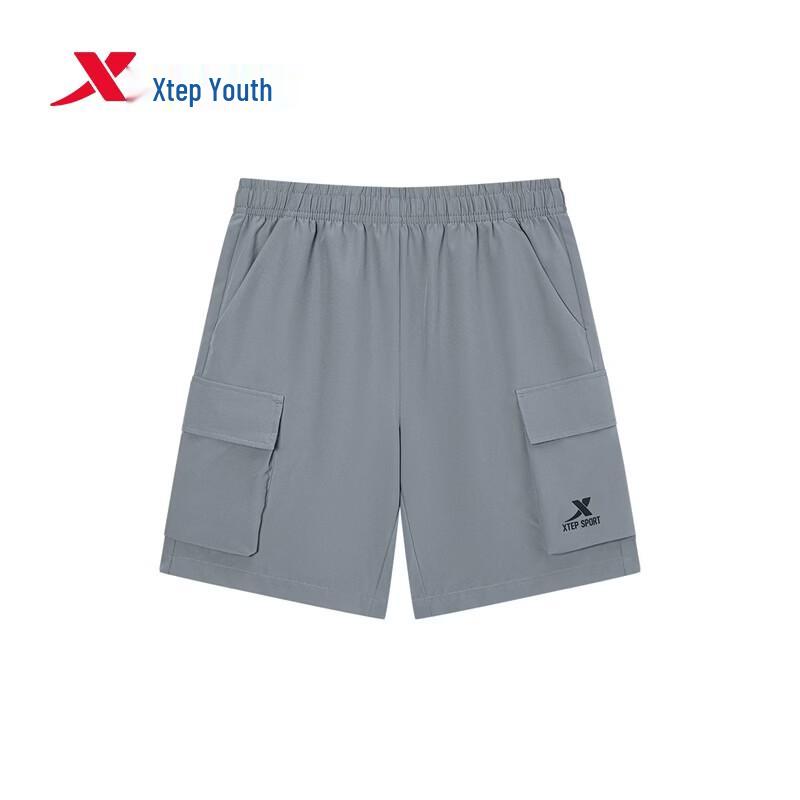 Xtep Youth Boys Quick-Dry Summer Sport Shorts
