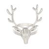 Christmas Napkin Rings Xmas Tree Snowflake Deer Nutcracker Napkin Holder Metal Napkin Buckle For Christmas Party Table Decor
