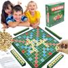 Board Game Scrabble Spelling Puzzle Game Educational Toy Family Party Kids Adult
