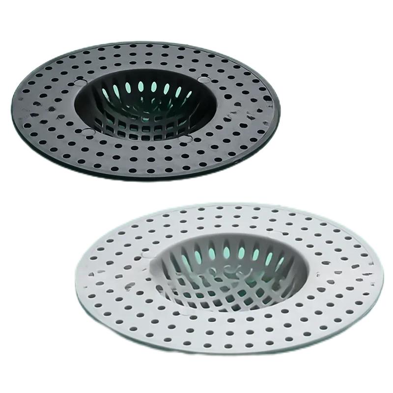 Plastic Kitchen Sink Filter Strainer Sewer Filtering Net Stopper Floor Drains Hair Catcher Waste Collector for Home Accessories
