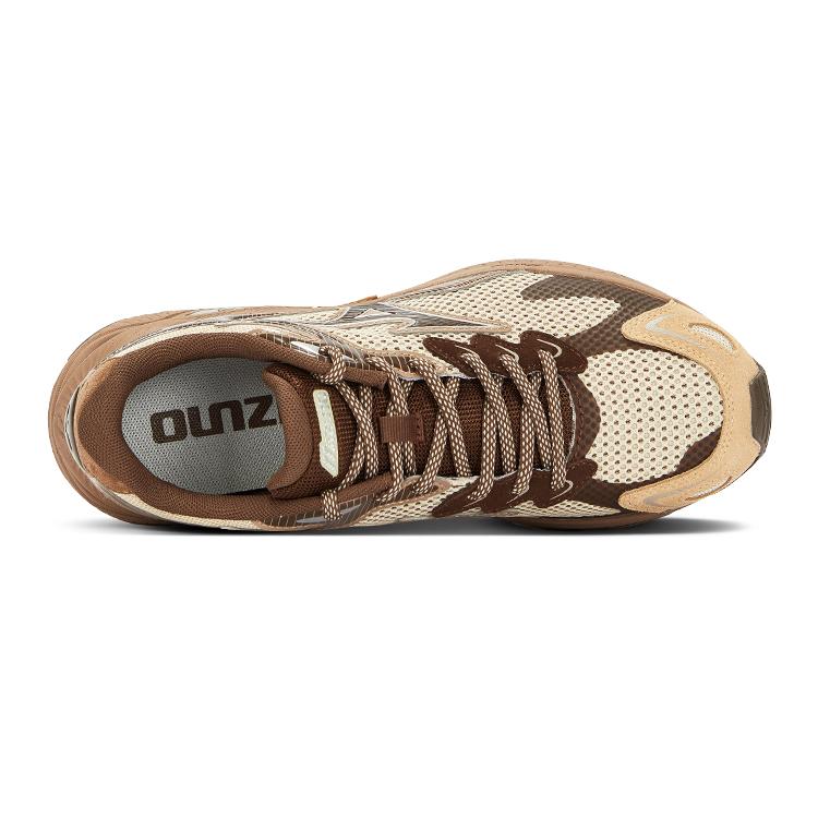 Mizuno Racer S Melade Style Sports Casual Durable Low-Top Running Shoes Unisex sneaker Chestnut D1GH223523