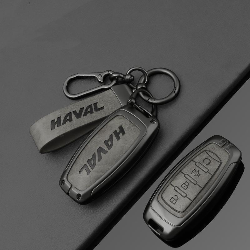 Zinc Alloy Car Key Case Protector Cover for Great Wall Haval Jolion 2022 H6 H7 H4 H9 F5 F7 F7X F7H H2S GMW Dargo Accessories