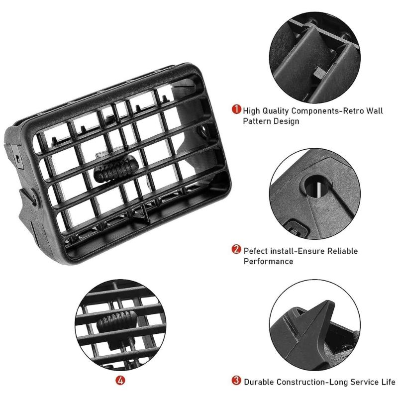 Lüftungsgitter-Panelabdeckung Kompatibel für 55063-35030 55063-35010 Auto-Innenraum Klimaanlage Lüftungsgitter Auslass Zubehör