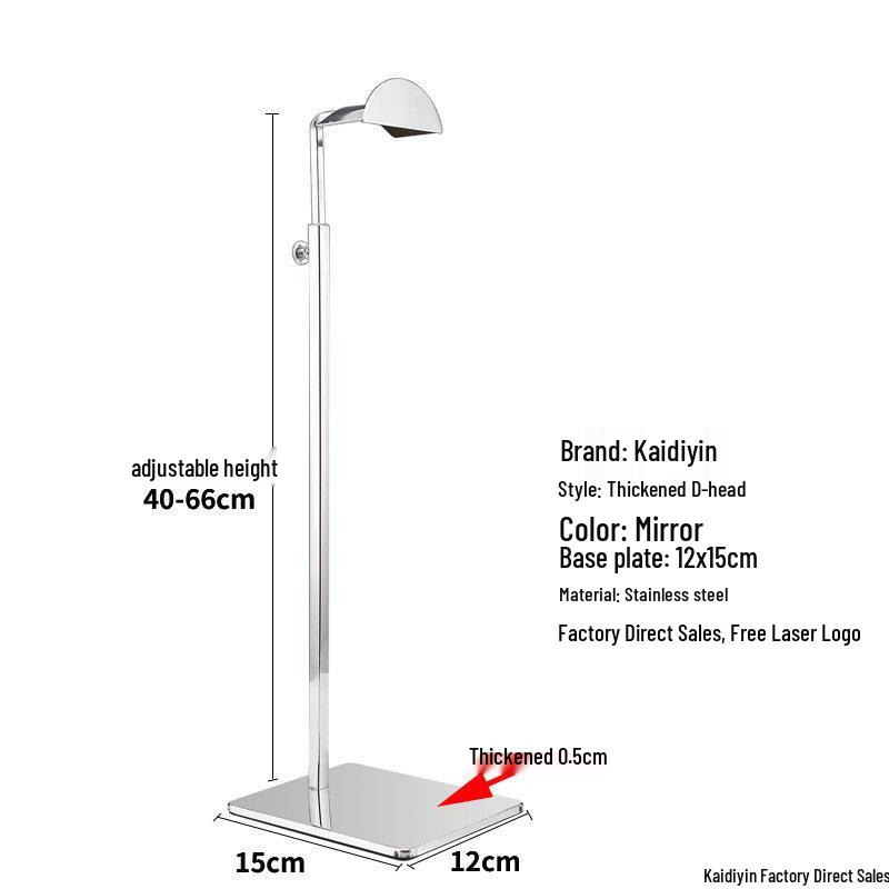 Stainless Steel Handbag Display Stand and Hanger for Tote Bags