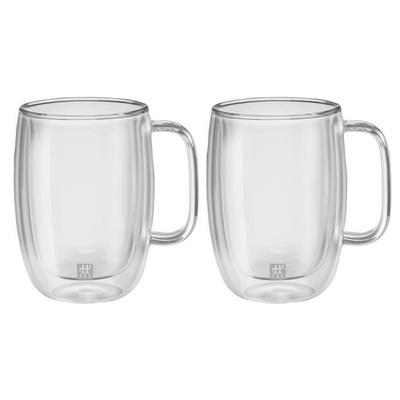 Latte Macchiato Glasses - ZWILLING - Sorrento - 2 Pieces - 450 Ml - Borosilicate Glass