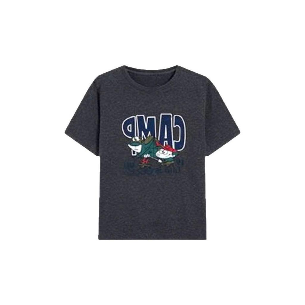 2025 Spring/Summer Plus Size Women's Loose Fit Round Neck Cartoon Print Short Sleeve T-shirt