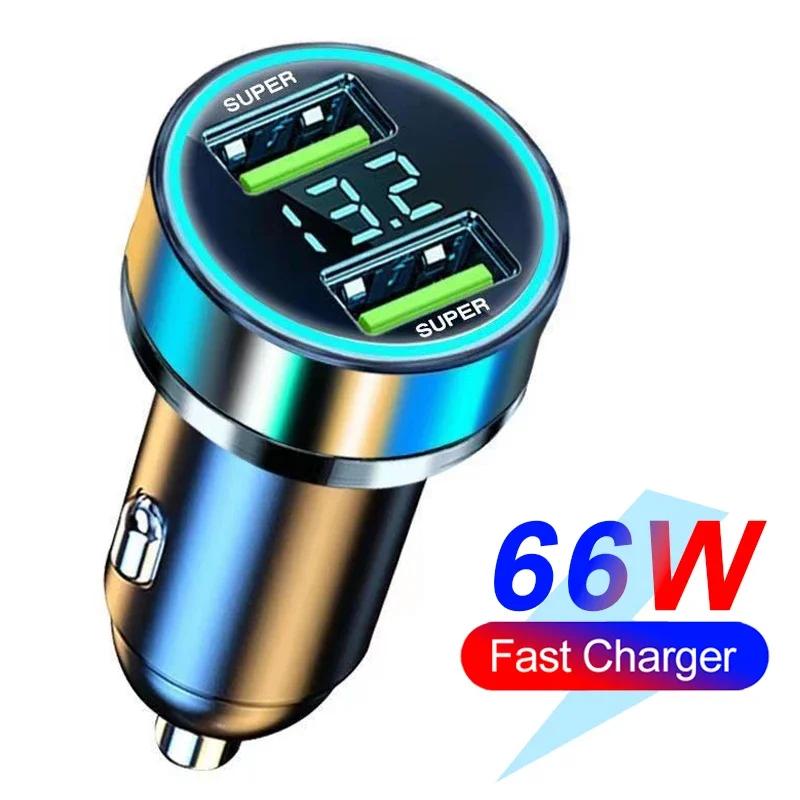 6 Ports 200w Car Charger USB C Car Phone Charger PD Type C Power Adapter In Car Fast Charging For IPhone QC 3.0 R6X1