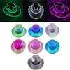 Iridescent LED Light-Up Cowboy Hat for Cosplay & Halloween