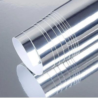 High Stretchable Chrome Mirror Vinyl Film Foil Car Sticker DIY Wrapping Sheet Decal Motorcycle Truck Car Styling Accessories