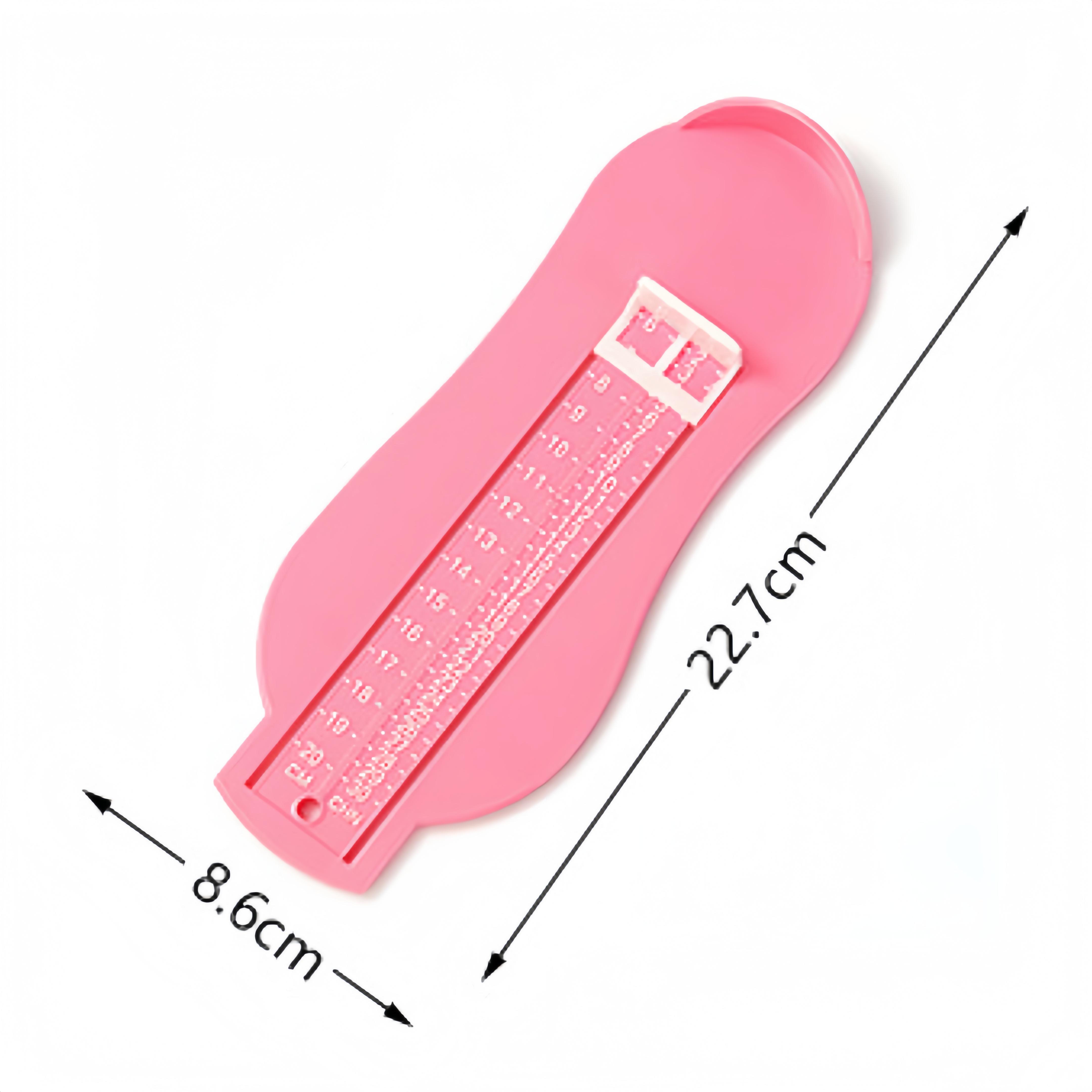 

Бытовое детское устройство для измерения стопы Пластиковое стандартное устройство для измерения длины стопы младенца Покупка размера обуви Измерительный регулируемый инструмент