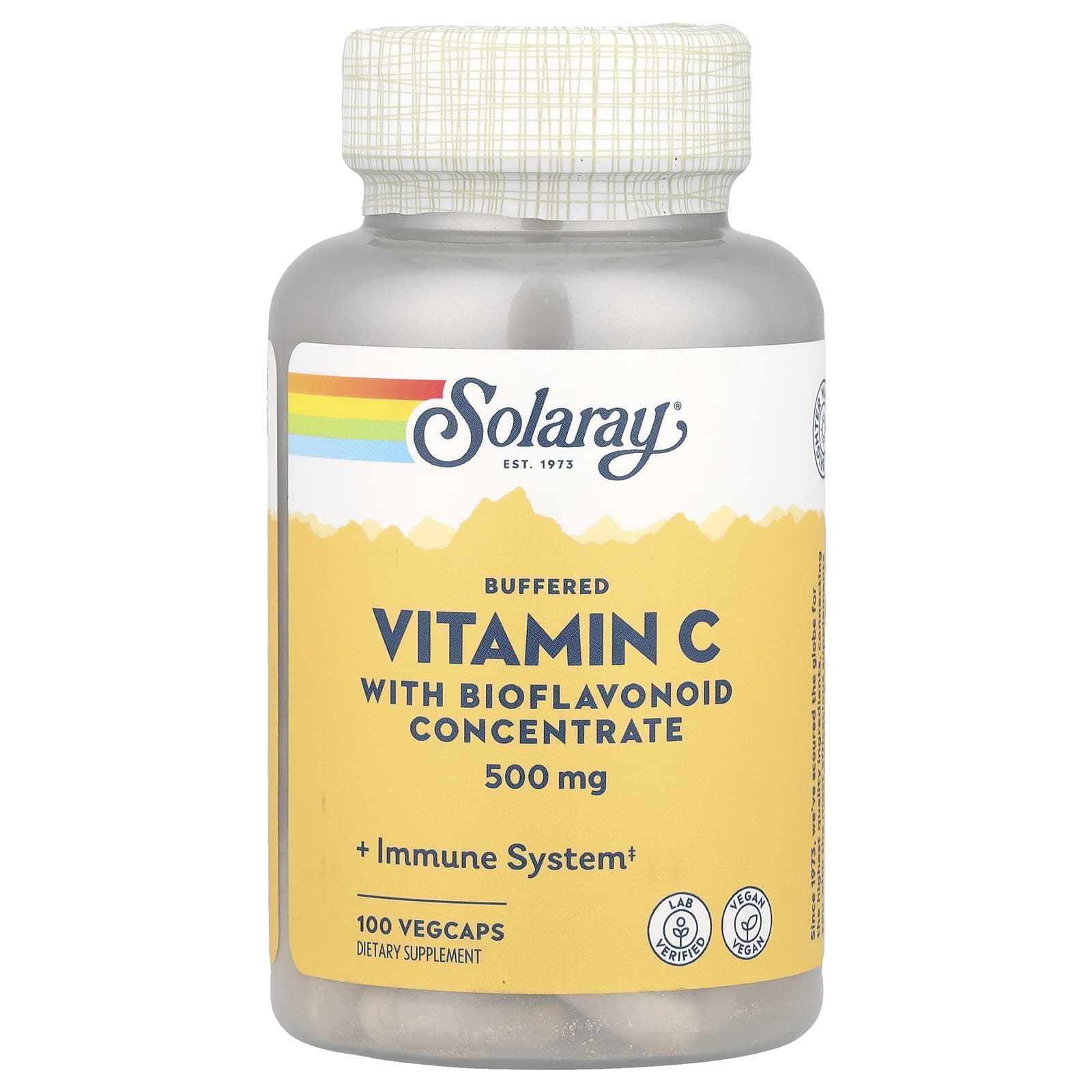 

Bioflavonoid Neutralized Vitamin C Concentrate, 500Mg, 100 Veggie Caps