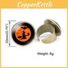 Witch Adjustable Exquisite Hat Ring For Kids Halloween Jewelry Costume