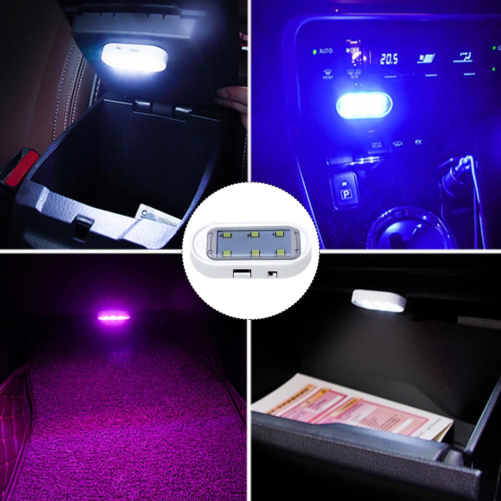 Wireless Leds Interior Light LED Lamp Magnetic Car Ceiling Lamp Reading Light Car Decorations Roof Magnet Interior Lighting