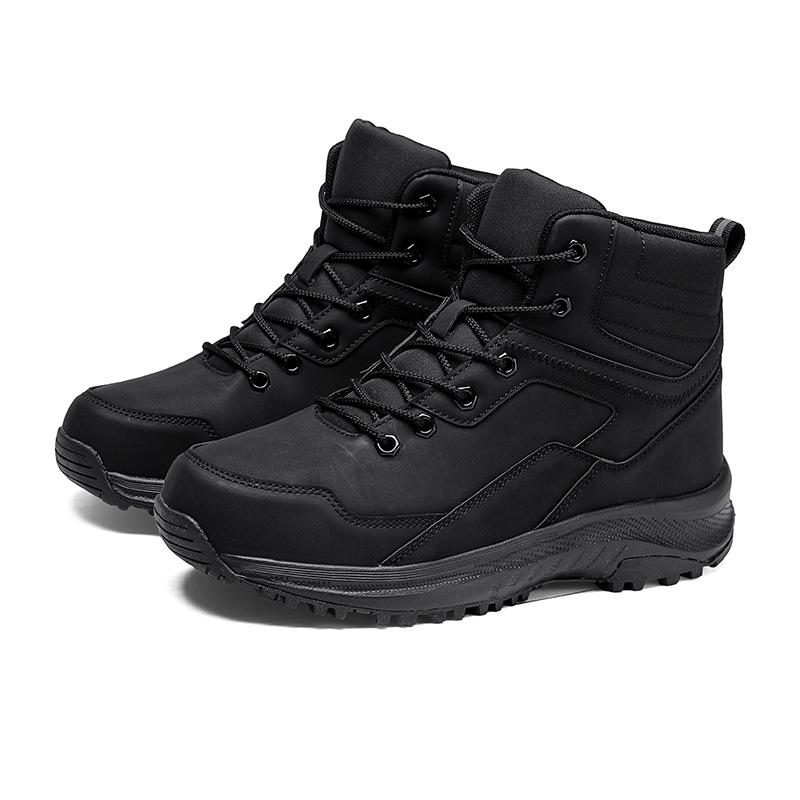 

Large Size Wear-Resistant Outdoor Tactical Combat Hiking Boots for Tourism Size 39 чорний
