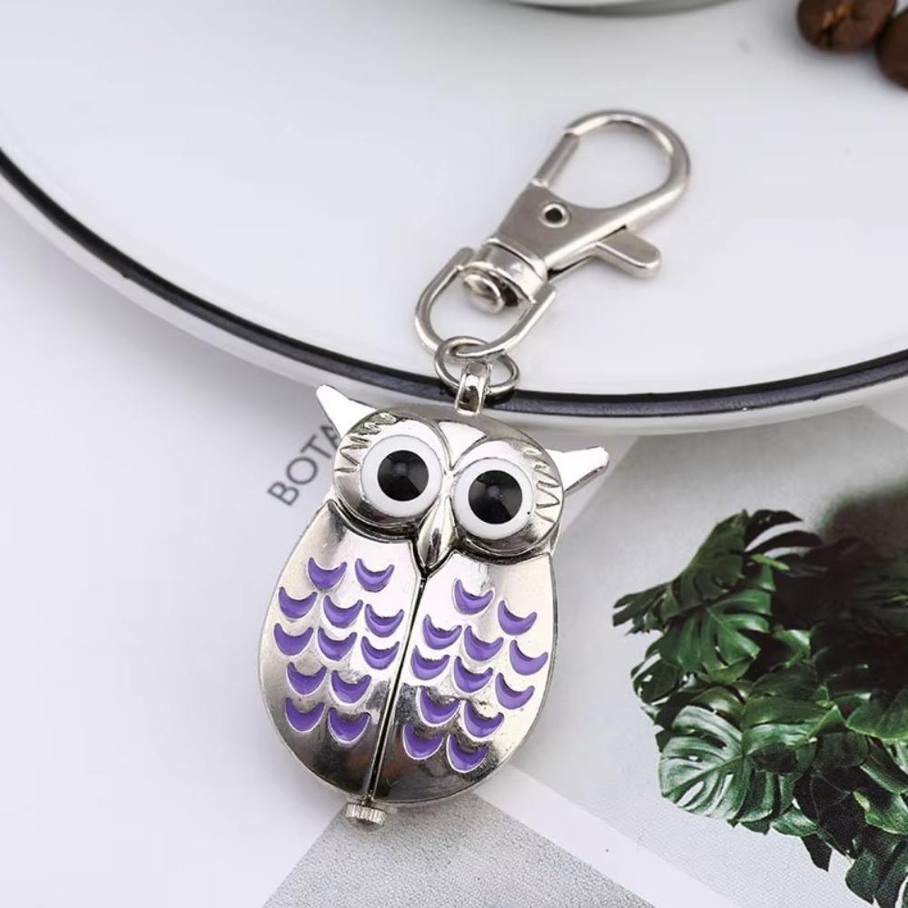 Klassische Taschenuhr Schlüsselanhänger Klapp-Stil Halskettenuhr Neue Hängeuhr Für Unisex Erwachsene Kinder