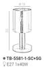 Lampa stołowa Sardo TB-5581-1-SC+SG Italux