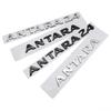 3D ABS Car Trunk Letters Words Logo Emblem Badge Decals Sticker