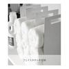 Yamazaki Jitsugyo Connecting Towel Storage Rack Set of 2 White Approx. W14.5 x D14.5 x H30cm Tower 4316