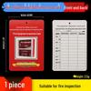 Fire Safety Inspection & Record Card Holder: Fire Extinguishers & Hydrants
