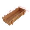 Vintage Succulent Flower Pot Plant Growing Container Wooden Plants Container Box Rectangular Flower Pots Flower Planters