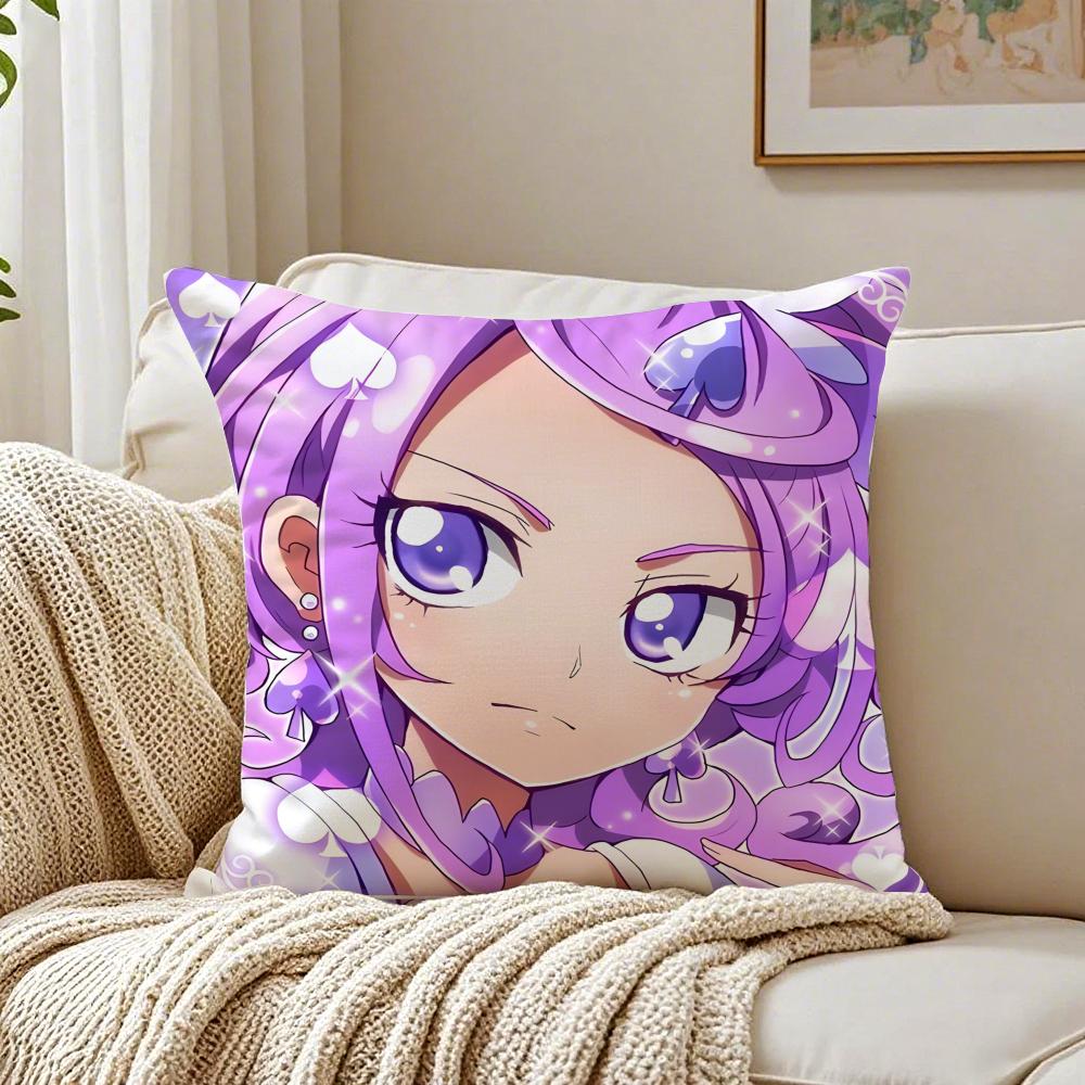 Anime MagicalGirl SSmile PPrecures PPretty Cushion Cover Pillowcase Antidustmite Living Room Sofa Decor Cushion Room