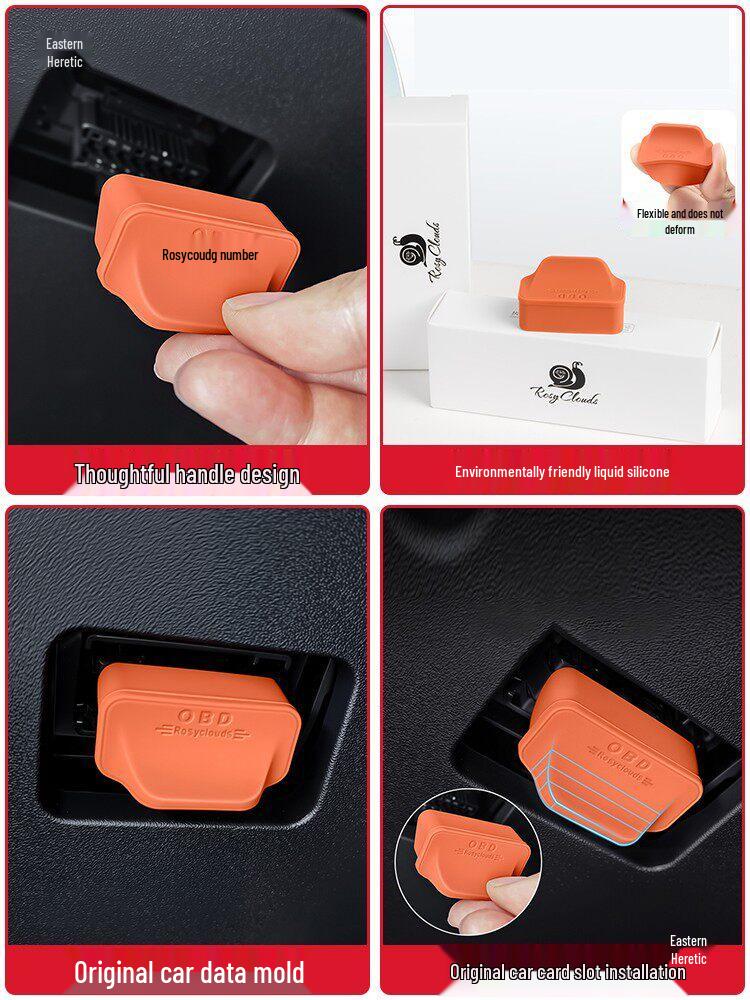 Car OBD Diagnostic Interface Protective Cover for Lynk & Co Models (01/02/03/05/06/08/09/Z10/Z20/900)