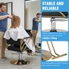 Barber Chair Capacity 420 Lbs Styling Chair with Heavy Duty Hydraulic Pump 360 Swivel Adjustable for Barbershop