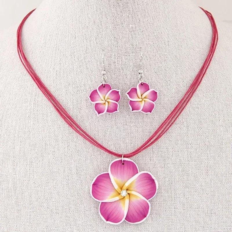 3pcs/set Women Necklace and Earrings Set