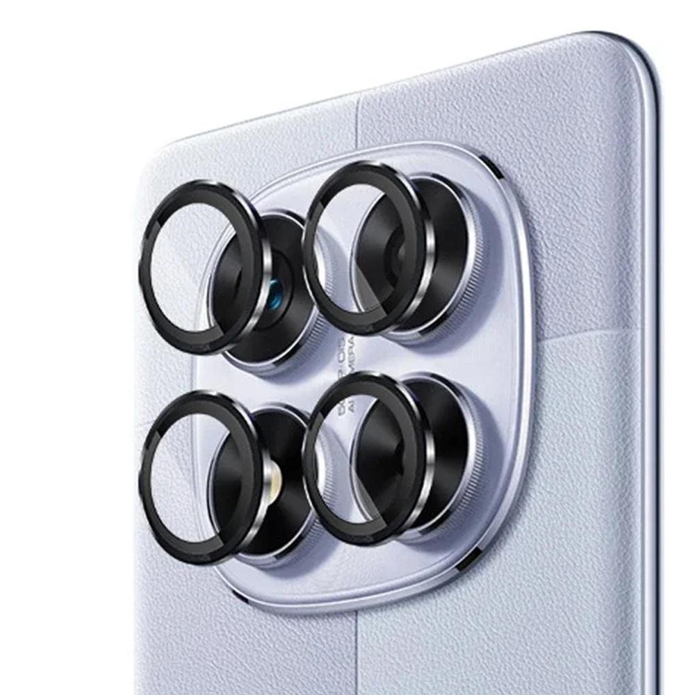 Matel Ring + Tempered Glass Phone Camera Lens Film For Xiaomi Redmi Note 13 14 Pro Note13 14Pro Redmy Note13Pro Note14 4G 5G