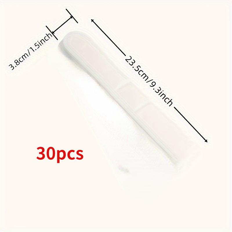 

30 шт., одноразовая дышащая нашивка на воротник, впитывающая пот, на одежду, на шапку, средство от грязи и пота