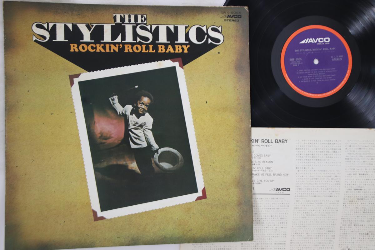 

LP Record STYLISTICS - Rockin Roll Baby SWX6066 AVCO 1973 Japan Soul/Funk Used